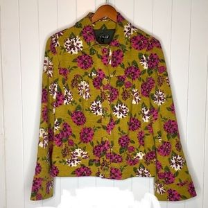 J Cooper Floral Jacket